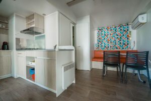 Bungalow Menorca cocina americana camping puzol