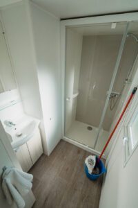 Bungalow Altea aseo con ducha camping puzol